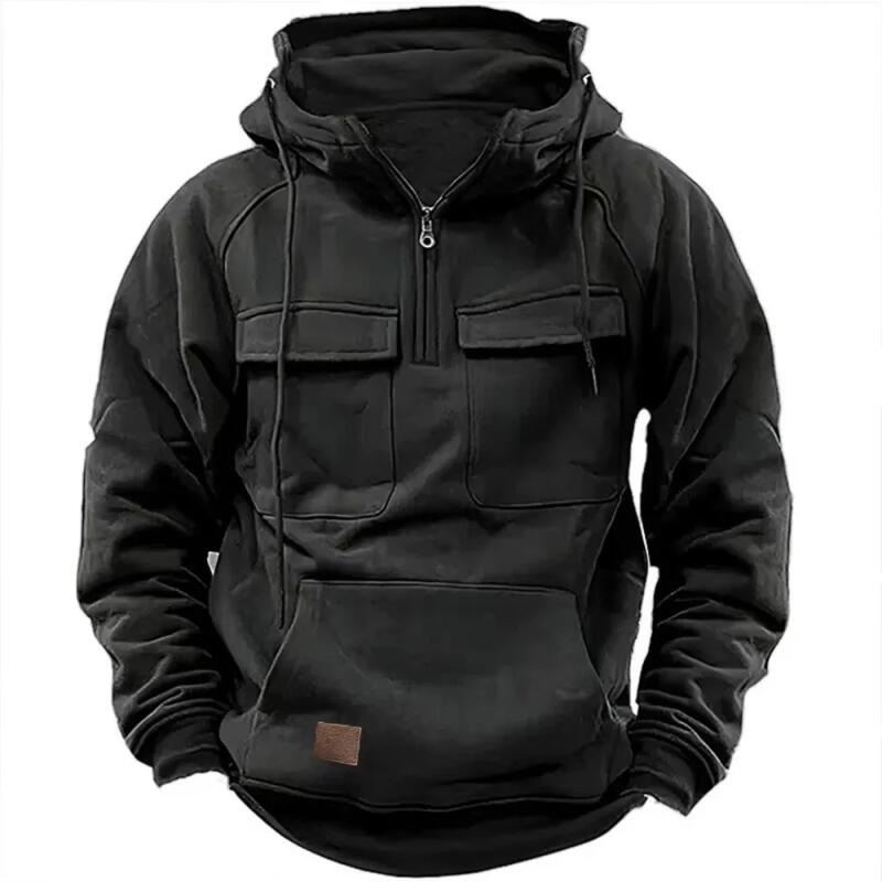 Spring Vintage Men Hoodie Sweatshirt Man Clothing Men Streetwear Oversized Hooded Pullover Male Retro Harajuku Solid Color Hoody