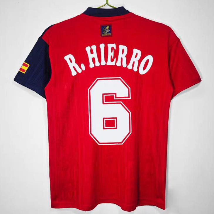 A Football Jersey Retro Classic Star Print Club Barcelona C Romesi Jersey