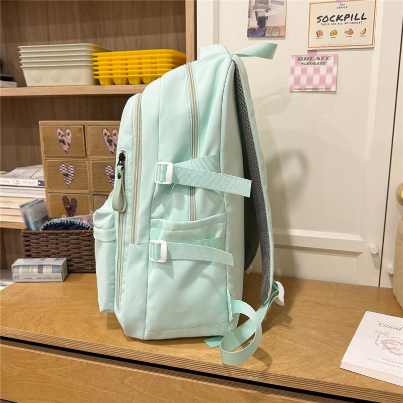 Women's Large Capacity Backpack Student's Lightweight Schoolbag