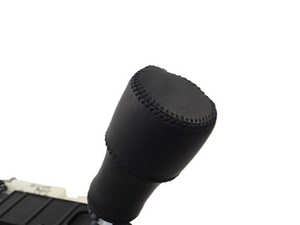 TricoloreExchange Tricolore EX DIY Shift Knob Leather Wrap Kit for Delica Leather with Black D5 (Black Stitching) (3M-29) (1BK3M29B1B1B)