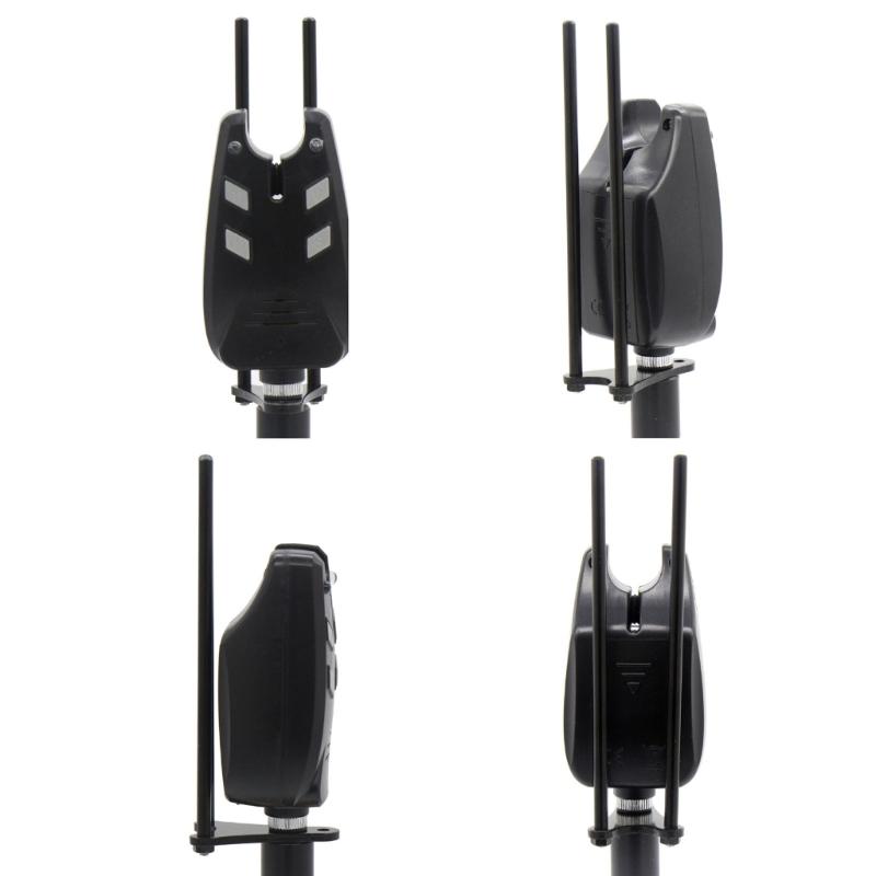 Aluminiumlegierungen Angel-Winddichter Stab Hakenstange Ohr-Angelrutenverbinder Anti-Fall-Hakenstange Angelgerät Langlebig