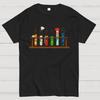 Crazy Monster Science Bunsen And Science Assistant Teacher Cotton Casual Cool Loose T-Shirt