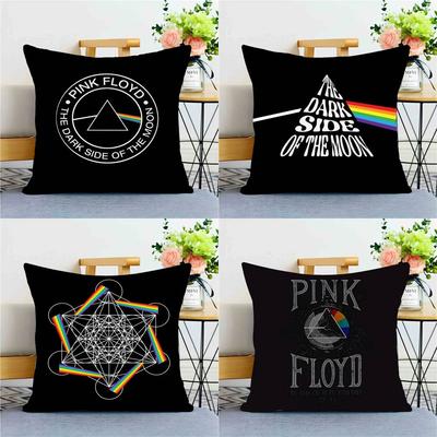 1 szt. Poszewka na poduszkę Rock Band P-Pink F-Floyd Kwadratowa Sypialnia Sofa Relaks Komfort Poduszka Samochód Dom Dekoracja Poszewka na poduszkę 40x40