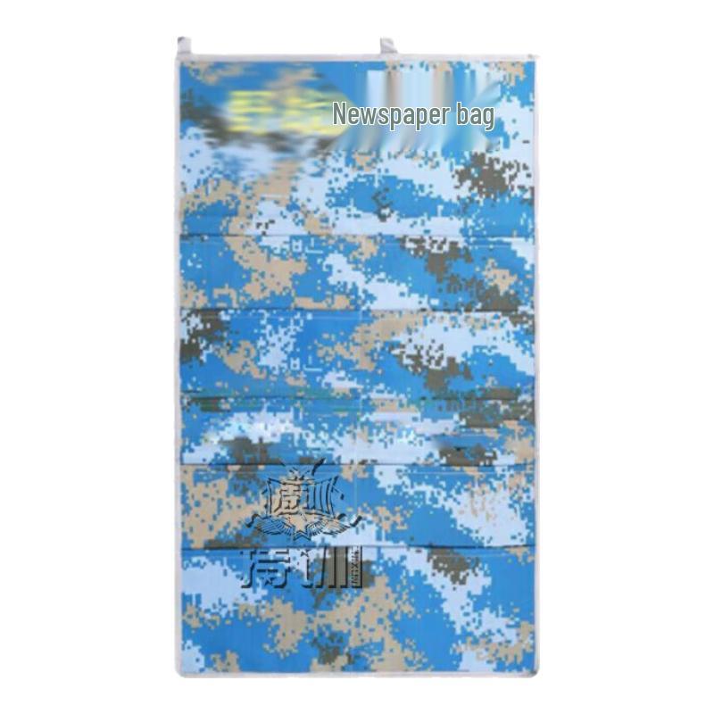 Camouflage Oxford Cloth Hanging Storage Bag with 10 Pockets