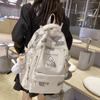 Schoolbag Korean Version Ins Style Versatile College Student Schoolbag Female, Japanese Campus High School Student Backpack Large Capacity Backpack