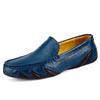 Fashion New Fashion Soft Men Loafers Slip On Casual Leather Shoes Moccasins Handmade Design Man Slip On Shoes Leisure Walk Driving Flats