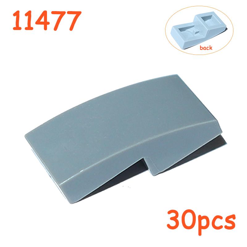 

Non-Toxic 2X1 Panel Plate Curved Technical Parts Moc Mechanical Car Bricks Building Block Assembles Particles 11477