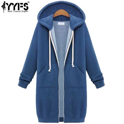 Giacche e cappotti con cappuccio a maniche lunghe a maniche lunghe autunno inverno stampa tinta unita moda casual da donna