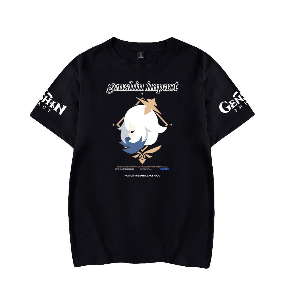 Genshin Impact T Shirt for Men Summer Clothing O Neck Anime Man T-shirt for Male Oversized New Men T-shirts Tops