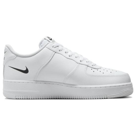 Nike Air Force 1 '07 Low Multi Swoosh - White Black - FN7807-100