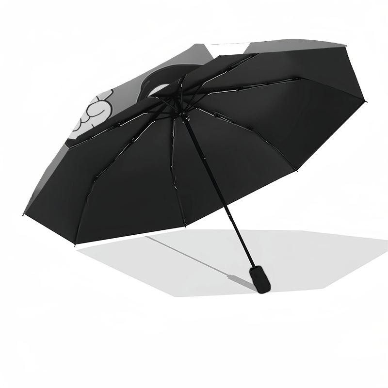 Scream Ghostface Umbrella: Automatic Opening & Closing, Foldable Design, 8-Bone Frame, Outdoor Use, Perfect Gift for Fans and Travelers01042