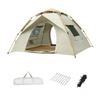 Travel Family Rainproof Windproof 1-4 Person Fully Automatic Tent Camping Sunshade Awning Shelter Beach Easy Open Hiking Tents