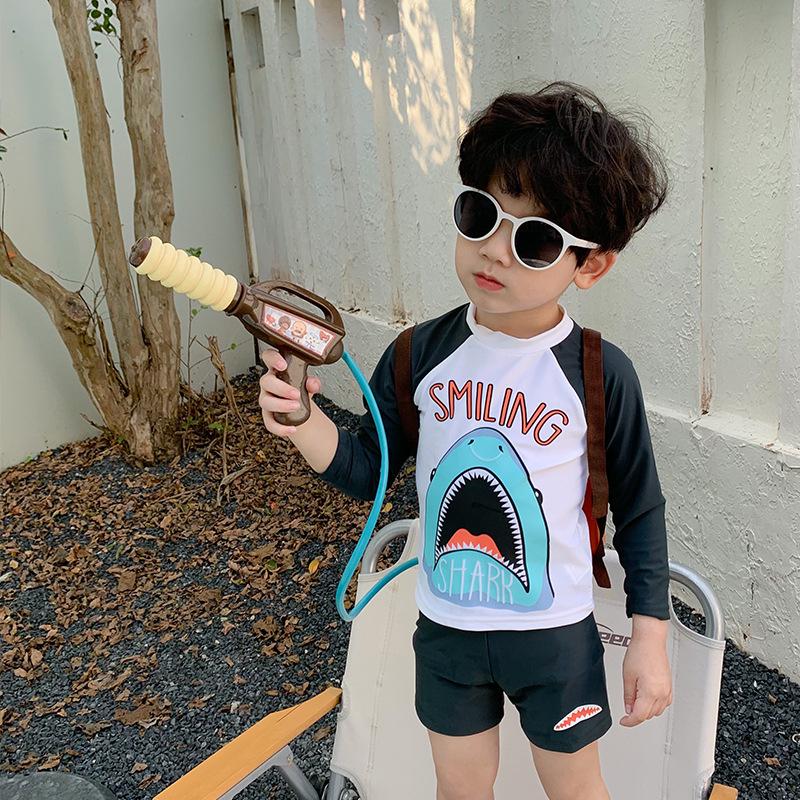 

Boys Long-Sleeve Swimwear Set with Sun Protection 110 cm