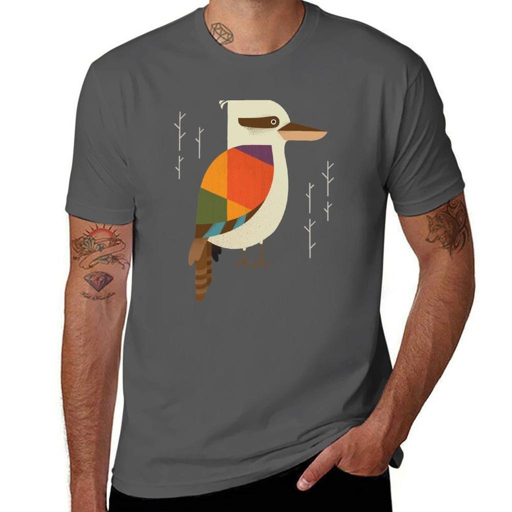 Laughing Kookaburra Tshirt Durable Work Wear Tshirt