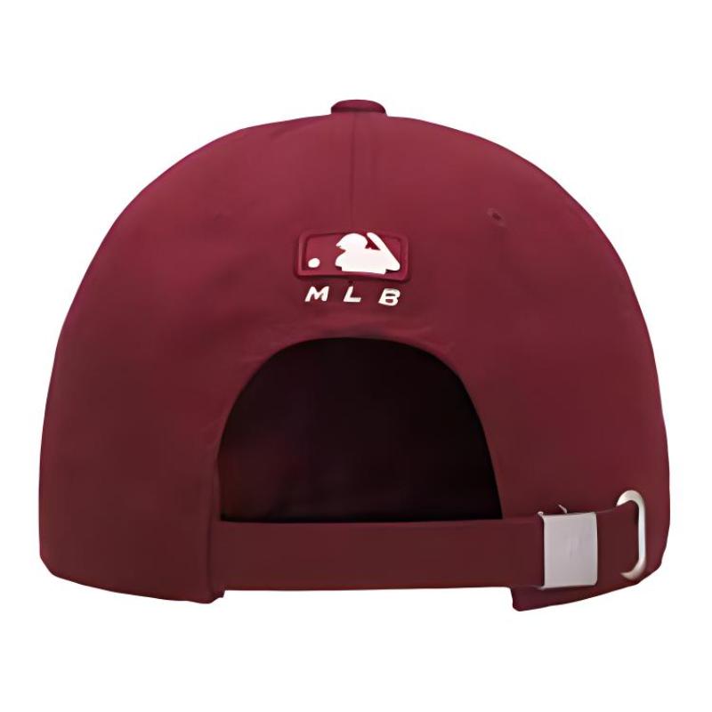 MLB Cotton Baseball Caps Unisex Burgundy Fashion 3ACP7701N07WIS