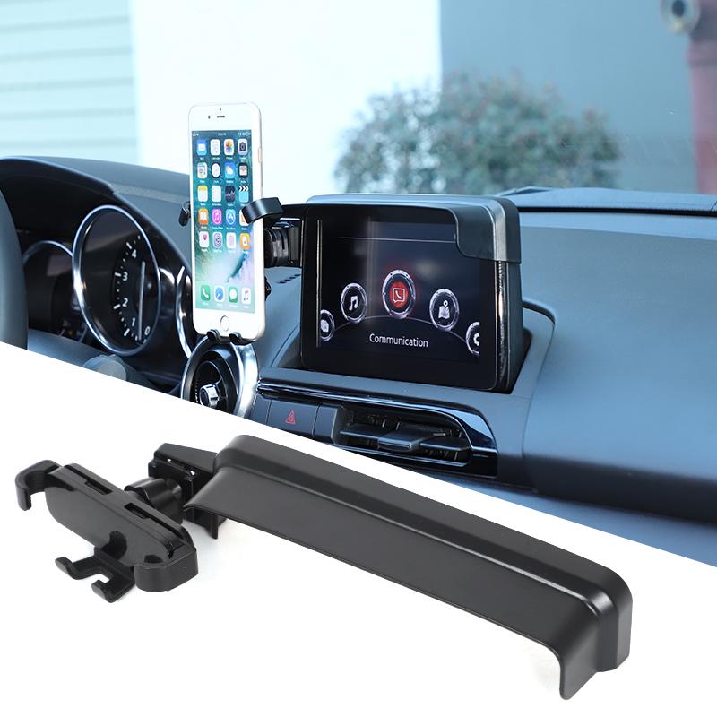 Car Central Control Mobile Phone Bracket GPS Navigation Bracket Seat For Mazda MX-5 MX5 2016-2025 Car Interior Accessories