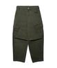 DISCUS ATHLETIC [2Colors] Wide Tapered Cargo Pants