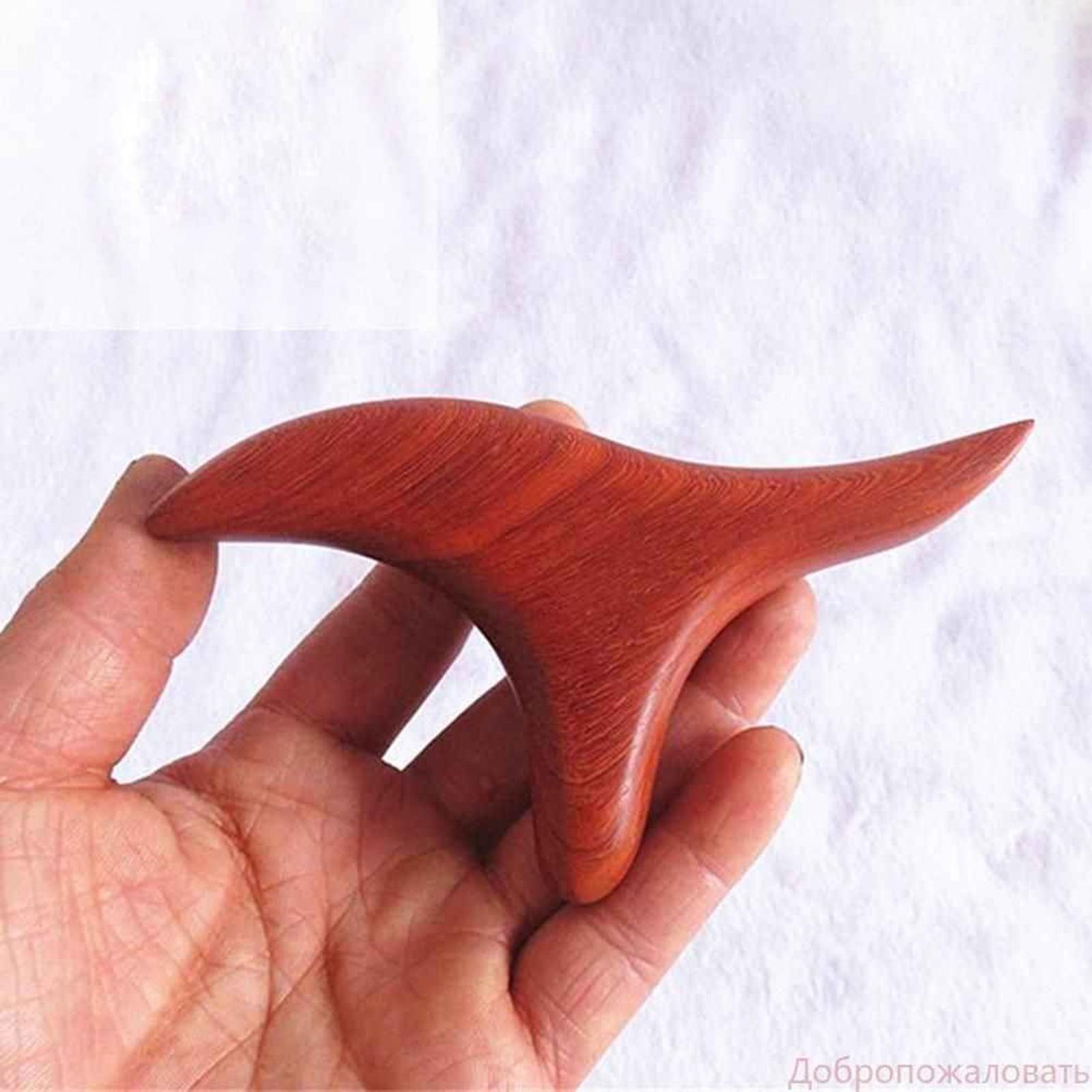 

Sparrow Wooden Foot And Leg Acupoint Massager One Size красный