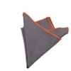 Square Plain White Pocket Cotton Handkerchief Small Suit Pocket Towel  Cloth Decoration