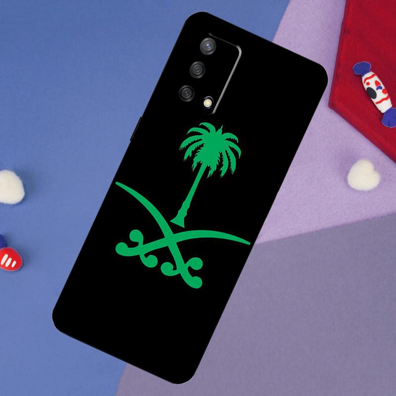 Kingdom of Saudi Arabia Flag Case For Oppo A60 A80 A40 A6 A5 Pro A15 A16 A17 A57 A94 A74 A54 A76 A96 A18 A38 A58 A78 A98