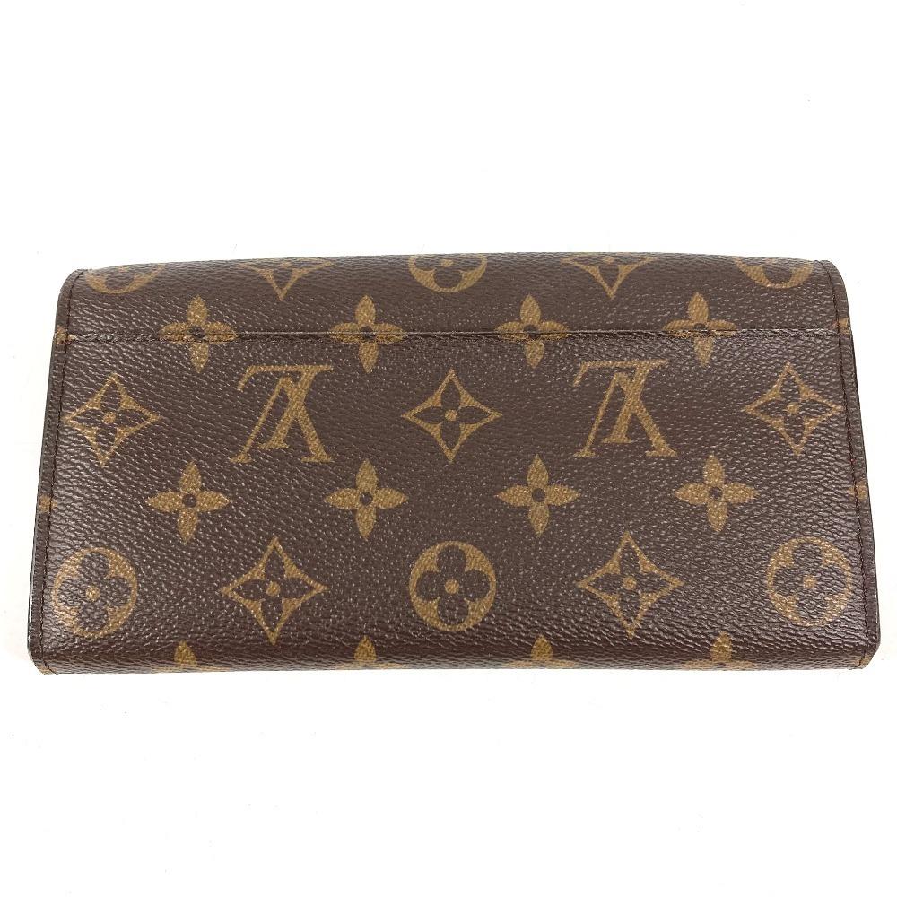 Louis Vuitton M62236 Monogram Portefeuille Sarah Bifold Flap Long Wallet