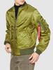 Alpha Industries TA1597 L Quilted A.GREEN Jacket, MA-1
