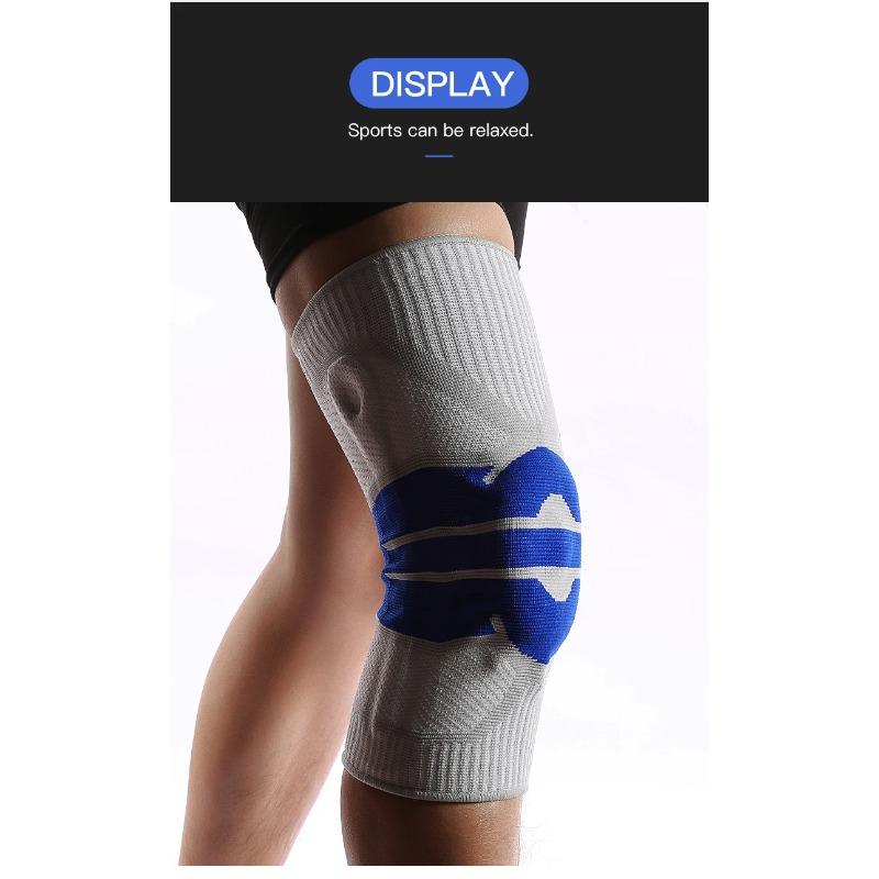 High Elastic Knee Support Brace Kneepads Adjustable Patella Basketball Volleyball Safety Guard Strap Protector Knee Pads