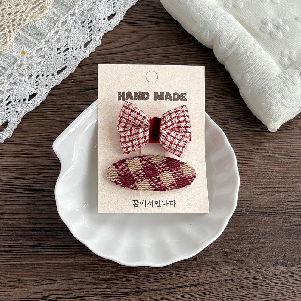 Korean Floral Children's Bow Hair Clips: Versatile Baby Hair Accessories