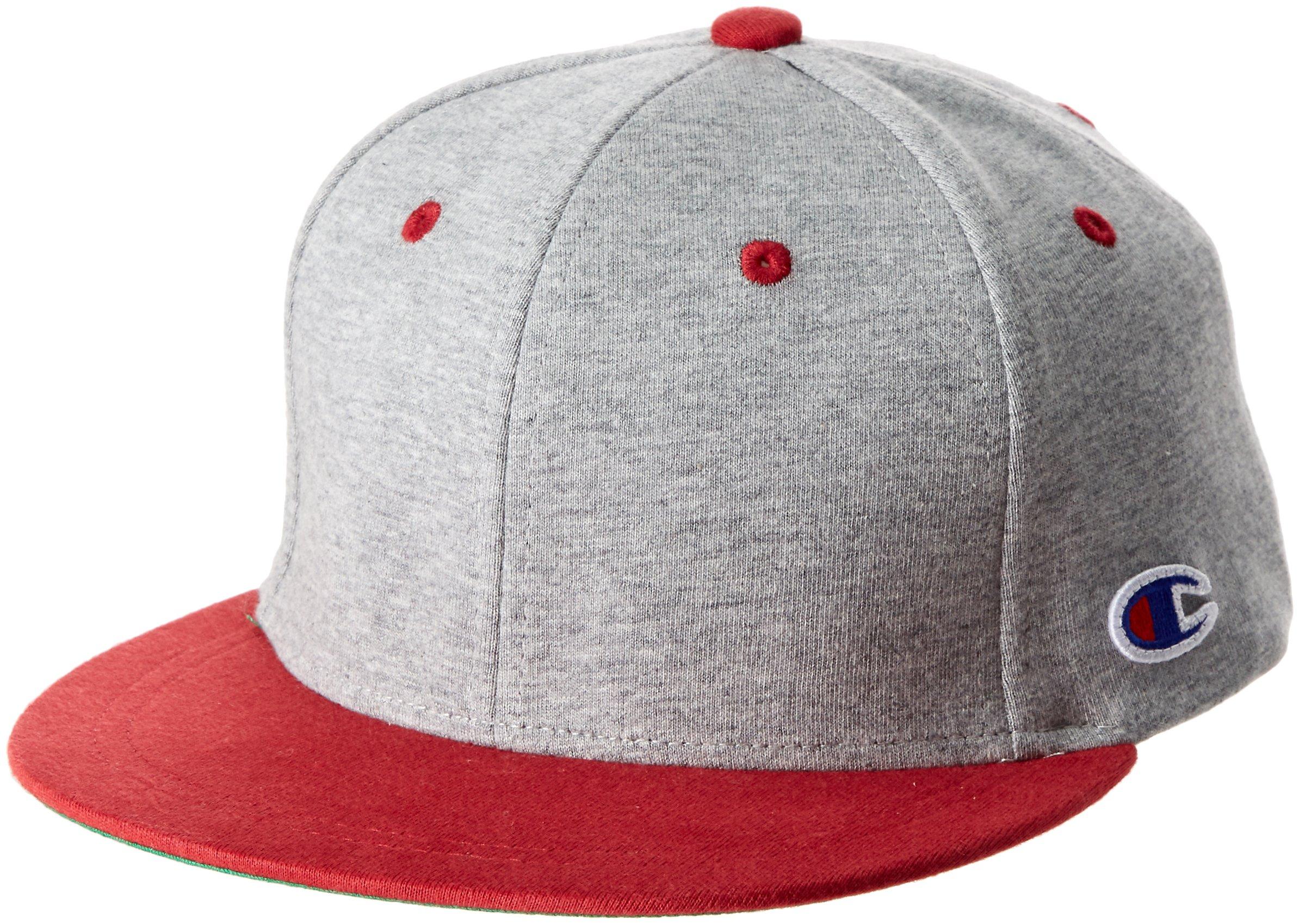 

[Champion] Straight Cap 581-001A Gray x Red 57-59cm (Free Size)
