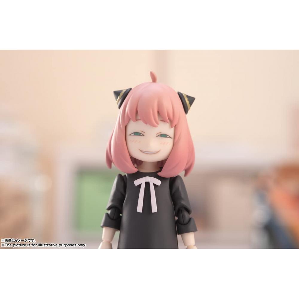 Bandai SPIRITS SHFiguarts SPY×FAMILY Anya Forger cca. Pohyblivá figurka 80mm ABS&PVC lakovaná