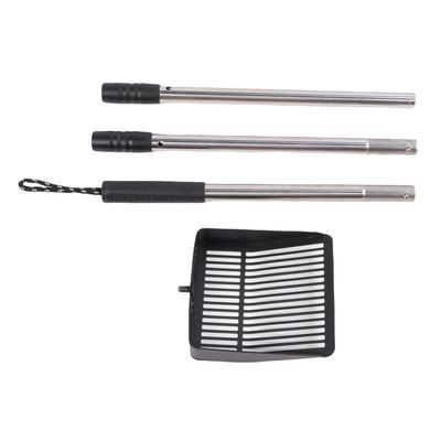Cat Litter Scoop Stainless Steel PP Long Handle Non Stick Cat Litter Chicken Poop Scooper