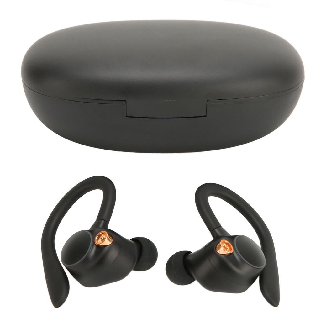 Bluetooth 5.3 Earbuds Stereo IPX7 Waterproof Noise Reduction Low Latency HD Ear Hook HiFi Wireless E