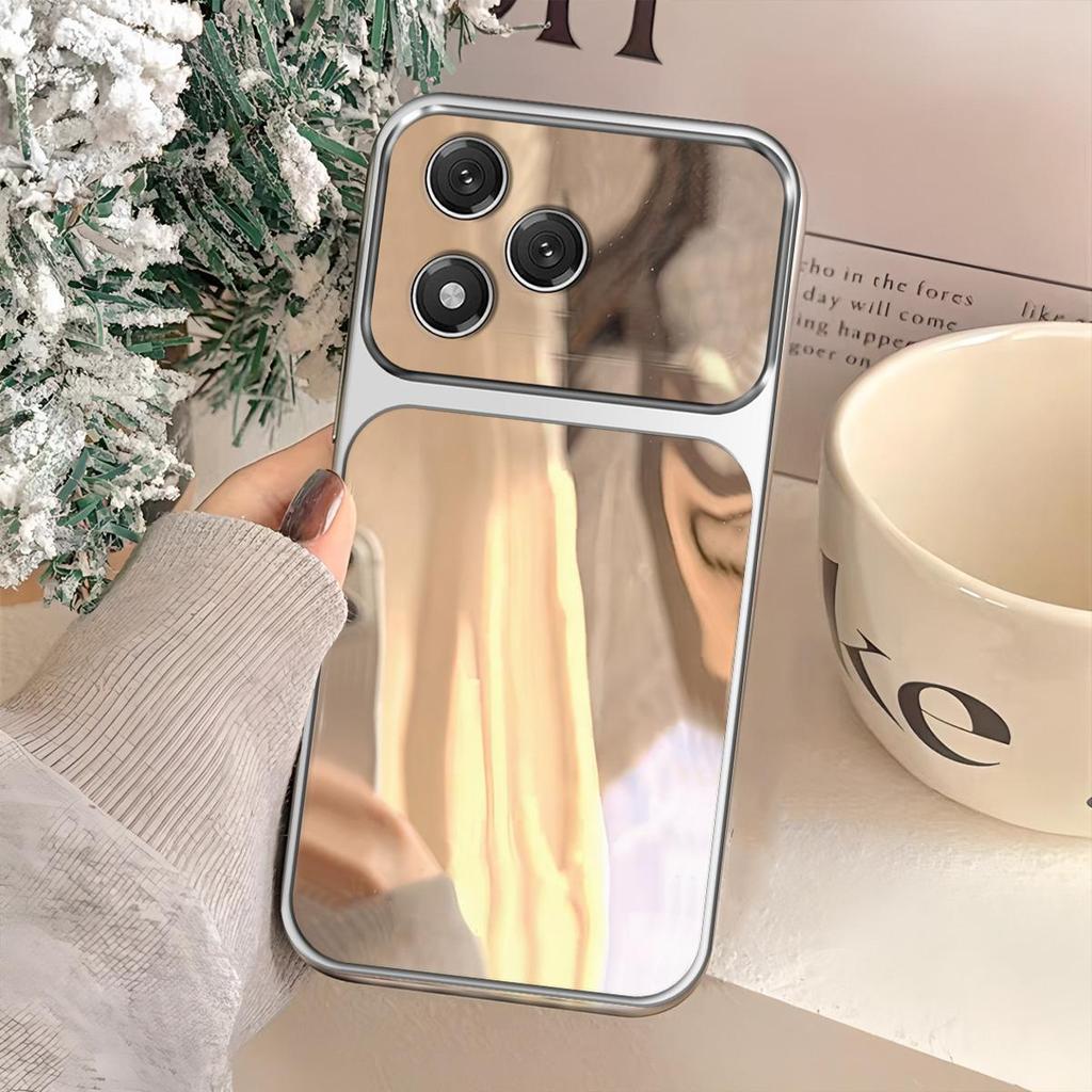 Case for HONOR 400 Lite Trending Big Window Cover Mirror Phone Casing