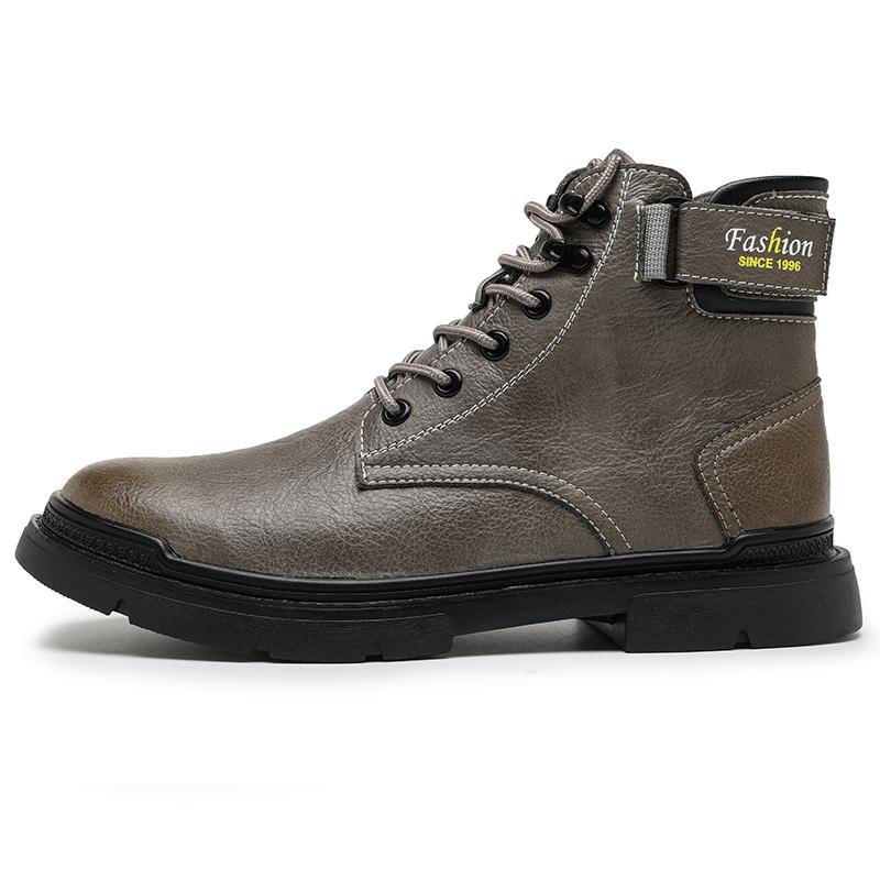 

Мужская новая кожаная спортивная обувь на открытом воздухе, повседневная обувь, деловая кожаная обувь для доски, ботинки 44