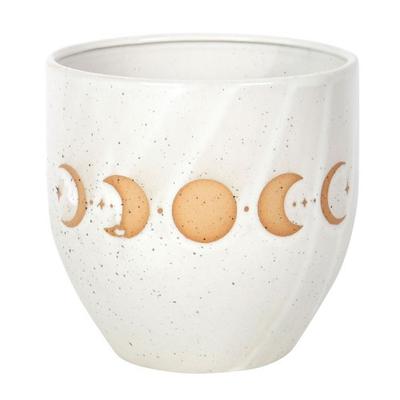 Moon Phases Plant Pot