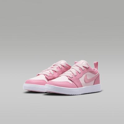Jordan 1 Low ALT Medium Soft Pink White (PS)