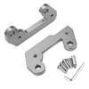 LEDISHUN Rearset 25mm 13mm for Kawasaki Ninja 400 and Z400 Adjusters, Up, Back, 250, (2018-2022), Z250, (2019-2022) (Titanium Color)