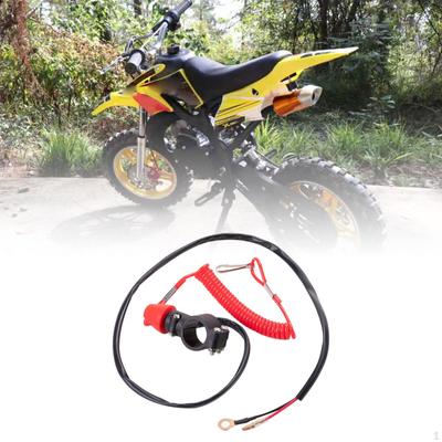 Interruptor de Parada de Emergência do Motor de Motocicleta Guidão Kill