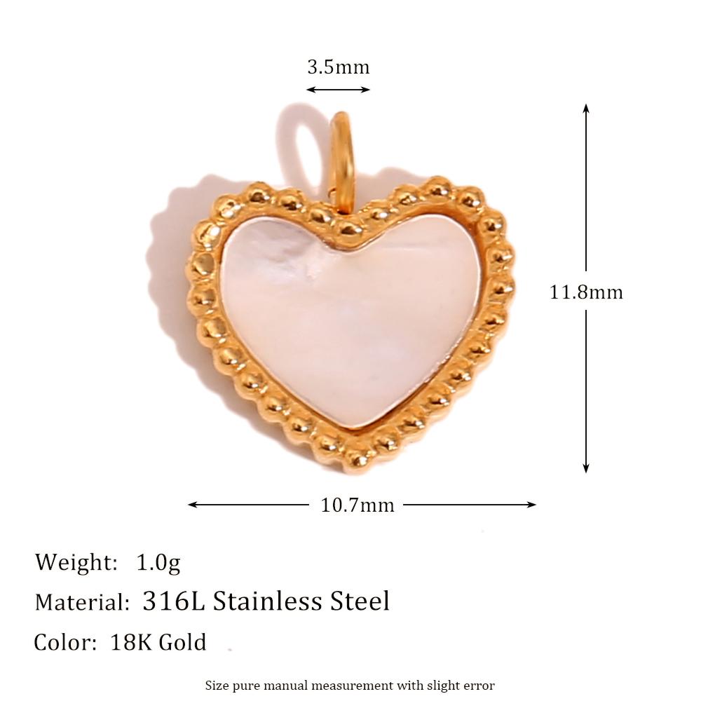 MamacitaSlay diy Vintage Lady's Portrait Crocodile Pear Heart Natural Shell Whale Tail Waterproof charms for jewelry making