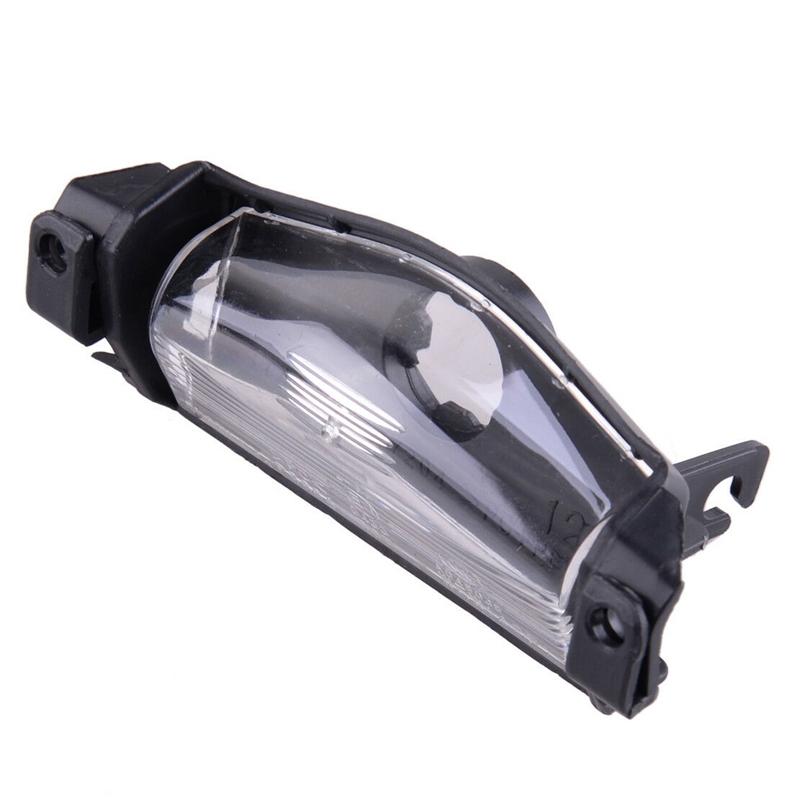 2 Pcs Car License Plate Lamp Light Shell Cover for Mazda 2 3 M2 M3 2011-2013 BP4K-51-274 BBM4-51-274 BS1E-51-274