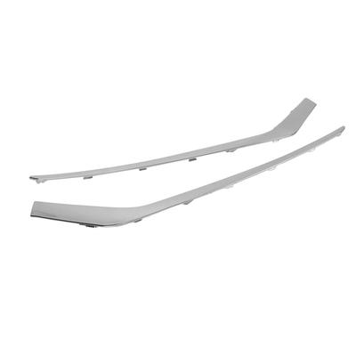 1 Pair Front Bumper Lower Fog Trim Molding 86551?E6700 Left Right Chrome Lower Trim Molding Step