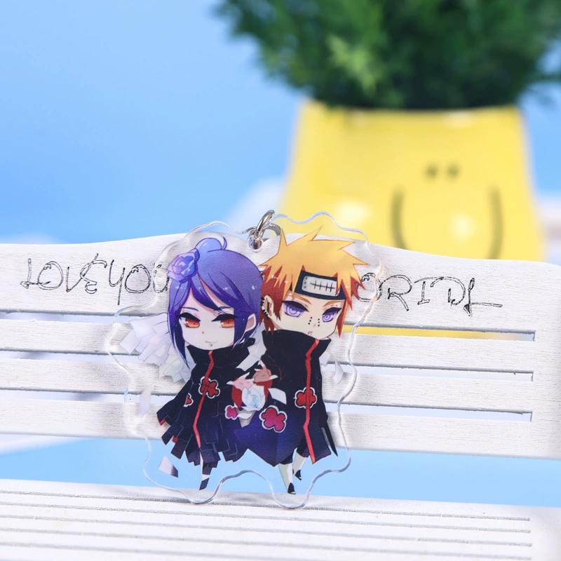 Accesorii pentru breloc acrilic Naruto Anime Uzumaki Breloc cu desene animate Naruto