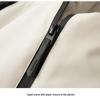 Unisex Hooded Soft Shell Jacket: Stand Collar, Solid Color, Zip-Up, Long Sleeve Windbreaker
