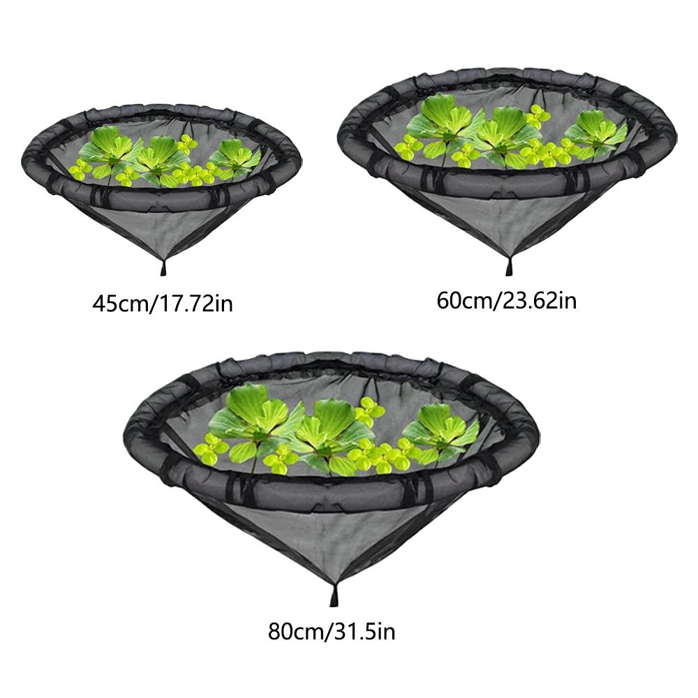 Pond Plant Mesh Protector Floating Flora Fish Barrier Floating Island Plant Protector Porous Breathable Plant Protection Net