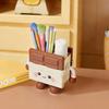 Cookie Shape Pen Holder Cute Desk Organizer Multi-Function Storage for Pens