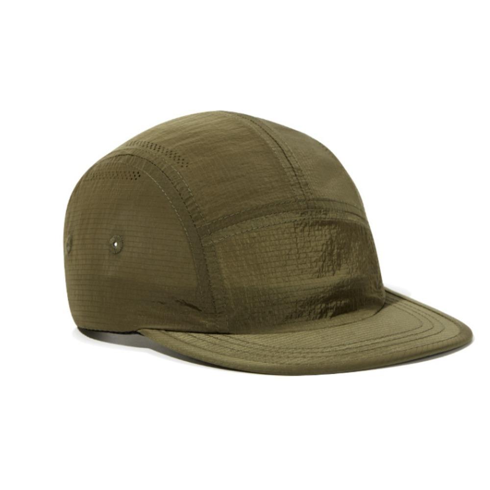 Wasserdichte Netz-Baseballkappe mit flachem Schirm für Herren und Damen, geeignet für Outdoor-Sportarten, Laufen, Radfahren, Golf und Freizeit