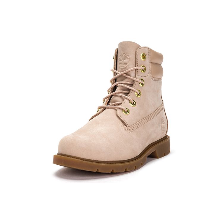 Timberland Leather Durable Short Outdoor Boots Women boots Light-Beige A5N35W