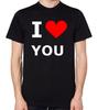 I Love You T-Shirt Mens Ladies Unisex Top