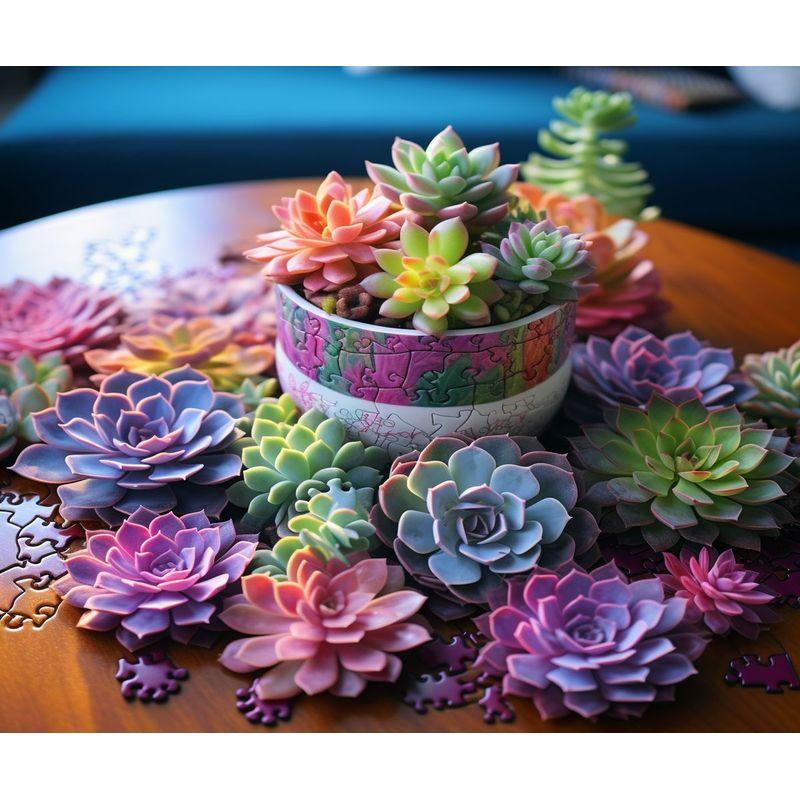 5d DIY Diamond Painting Full Square Succulent Plants Diamond Embroidery Beads Sets Mosaic Flower Rhinestone Picture