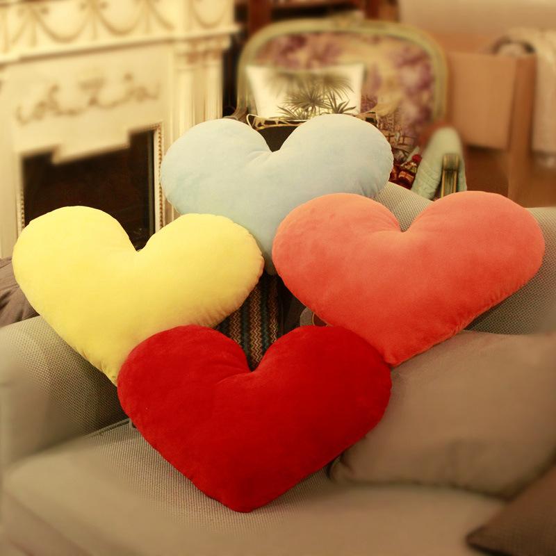 Love Heart Throw Pillow Peach Heart Five-Star Cushion Plush Toy Kindergarten Five-Pointed Star Rag Doll Children'S Holiday Gift